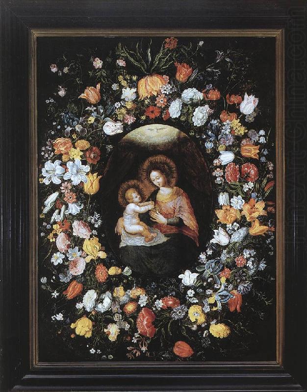 BRUEGHEL, Ambrosius Holy Virgin and Child china oil painting image